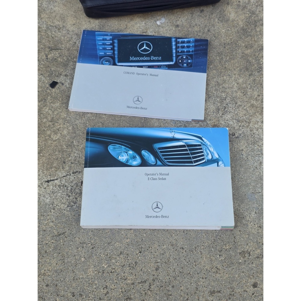 2003-2009 Mercedes E Class Owners Manual Portfolio Case Book OEM - Picture 3 of 7